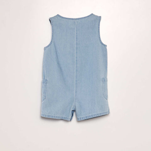 Barboteuse façon jean