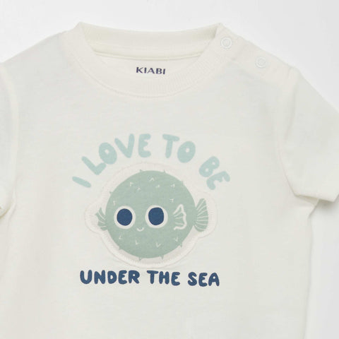 T-shirt avec animation en relief