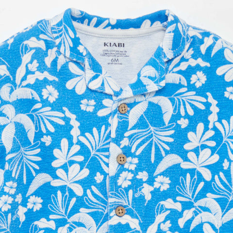 Chemise manches courtes à motif