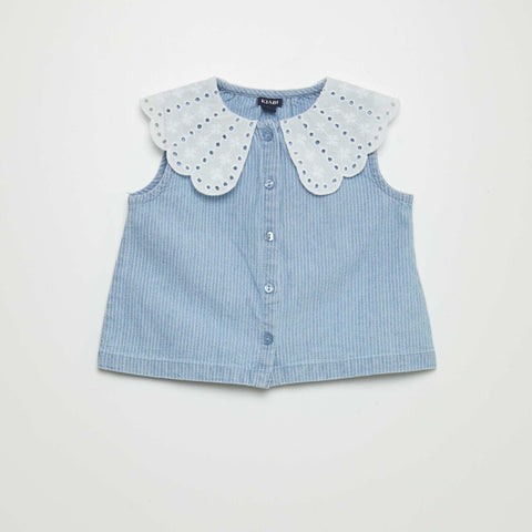Ensemble chemise + bloomer + bandeau