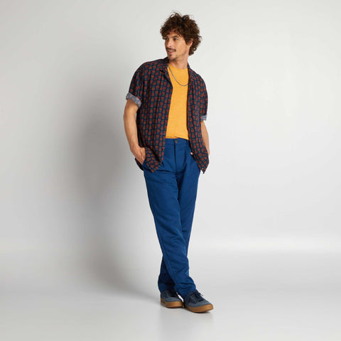 Pantalon chino en lin