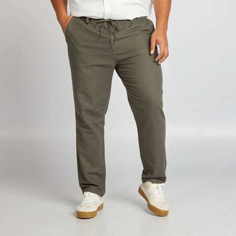 Pantalon chino à coupe slim