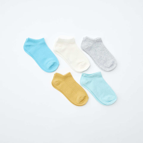 Lot de 5 chaussettes invisibles