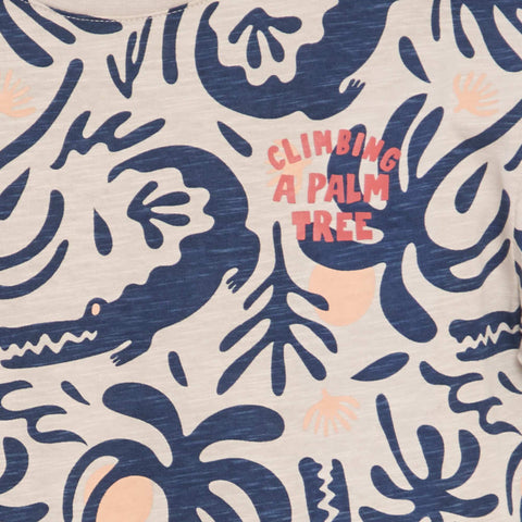 T-shirt imprimé forme loose