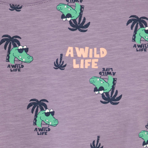 T-shirt imprimé forme loose