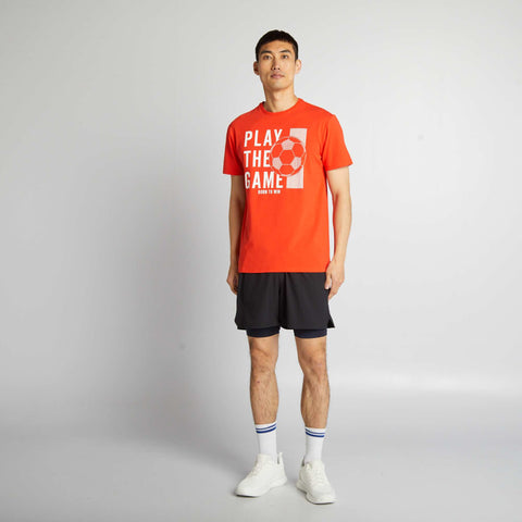 T-shirt en jersey avec imprimé