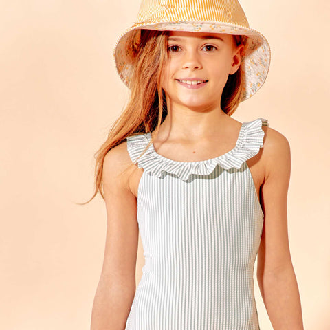 Maillot de bain rayé - 1 pièce