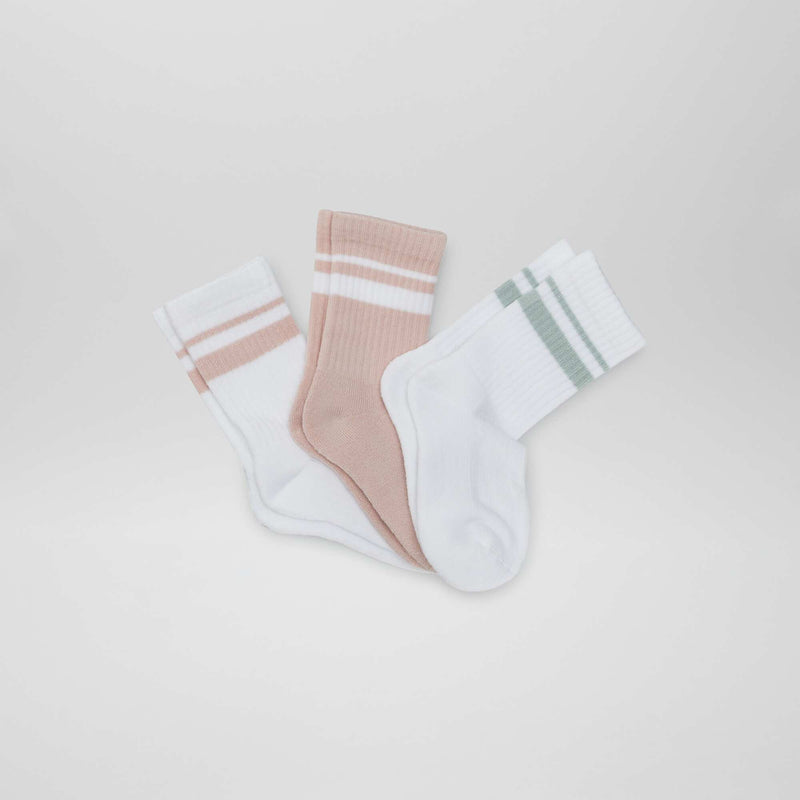 Lot de paires de chaussettes de sport – Blanc – Kiabi Maroc