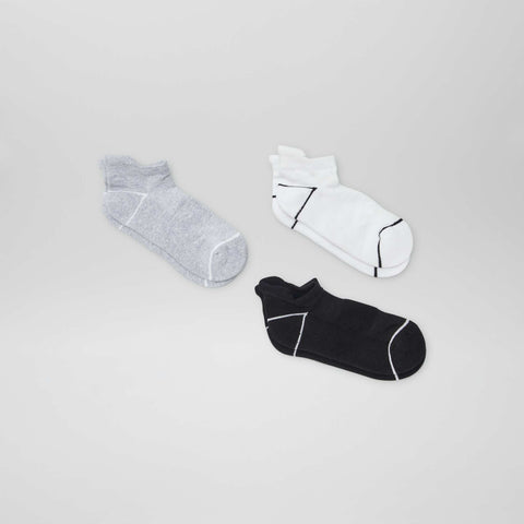 Lot de 3 chaussettes de sport invisibles