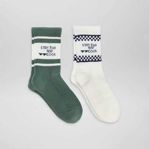 Lot de chaussettes imprimé dinosaures - 2 paires