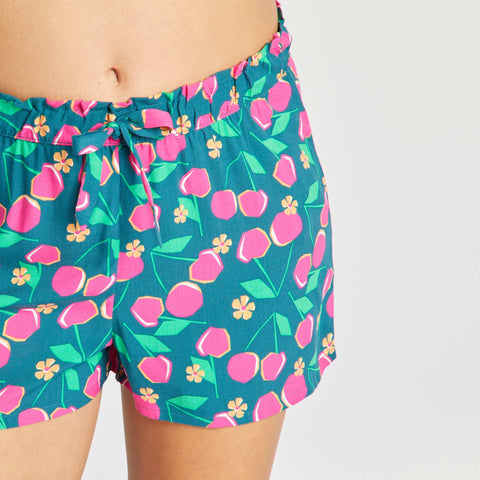 Short de pyjama fluide