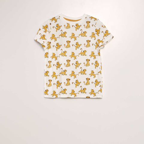 Ensemble t-shirt + short 'Stitch' - 2 pièces