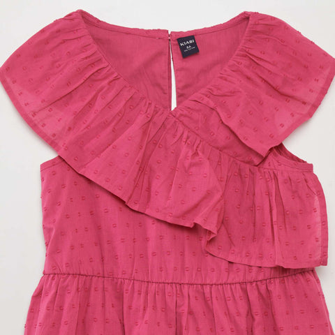 Robe en coton plumetis
