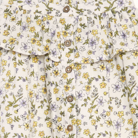 Robe à motif fleuri