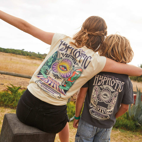 Tee-shirt imprimé thème festival
