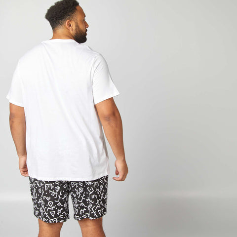 Pyjama court 'Le Roi Lion' short + t-shirt - 2 pièces