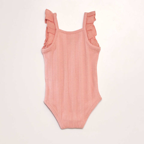 Body débardeur en maille pointelle