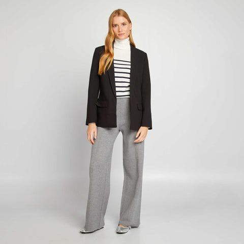 Veste blazer mi-longue