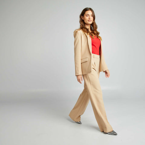 Veste blazer mi-longue