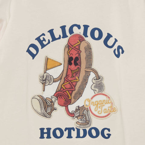 T-shirt manches longues 'Hotdog'