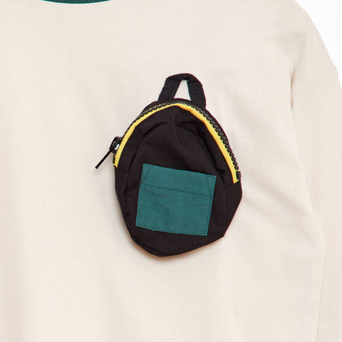 Tee-shirt avec poche relief