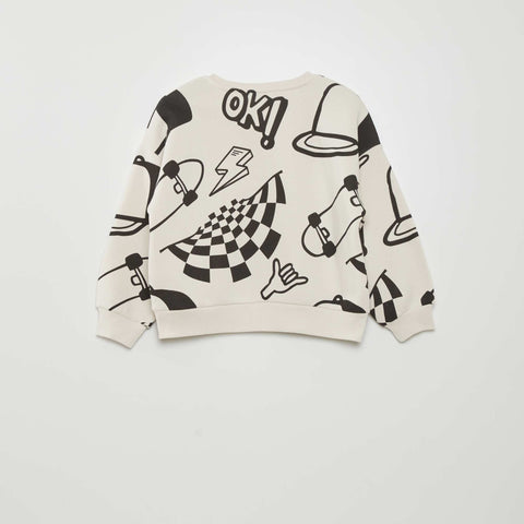 Sweat en molleton 'Basketball'