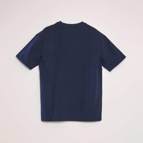 T-shirt en piqué de coton