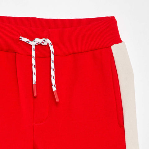 Jogging en molleton color-block