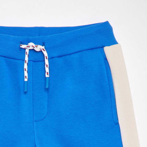 Jogging en molleton color-block