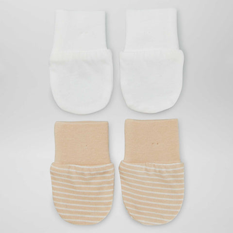 Lot de 2 paires de moufles anti-griffes