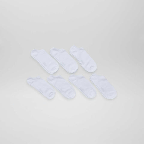 Lot de 7 paires de chaussettes invisibles