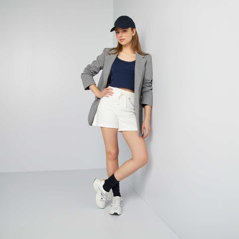 Crop-top manches longues