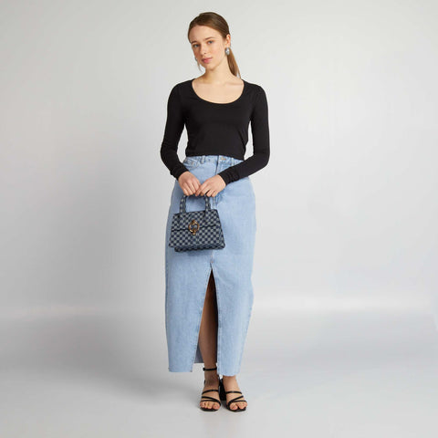 Crop-top manches longues