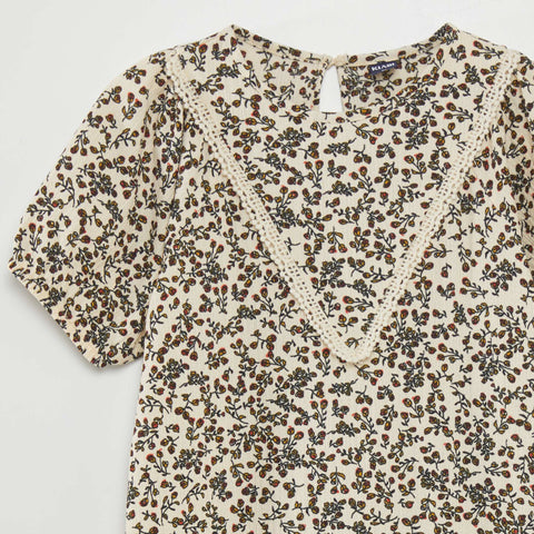 Robe corolle
