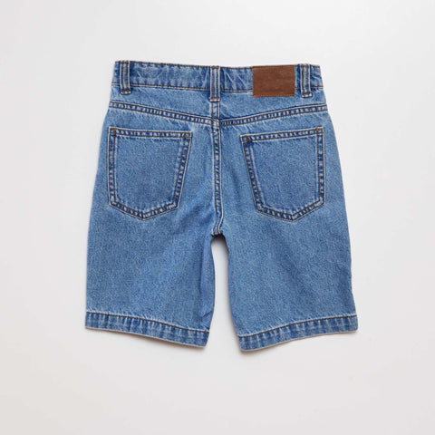 Bermuda en denim