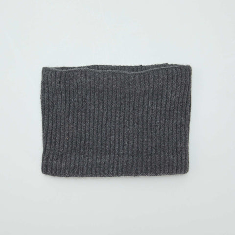 Snood en maille tricot