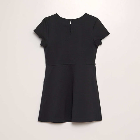 Robe évasée en jersey