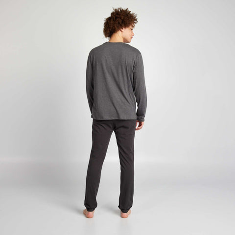 Ensemble pyjama long short + t-shirt - 2 pièces
