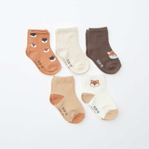 Lot de 5 paires de chaussettes en maille stretch