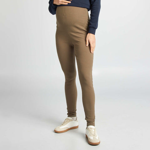 Legging côtelé de maternité