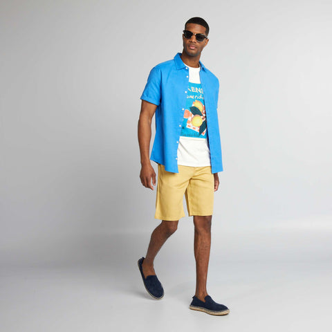 T-shirt en coton avec broderie