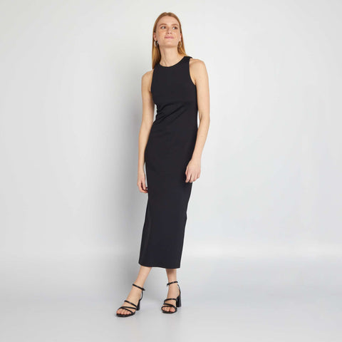 Robe longue moulante