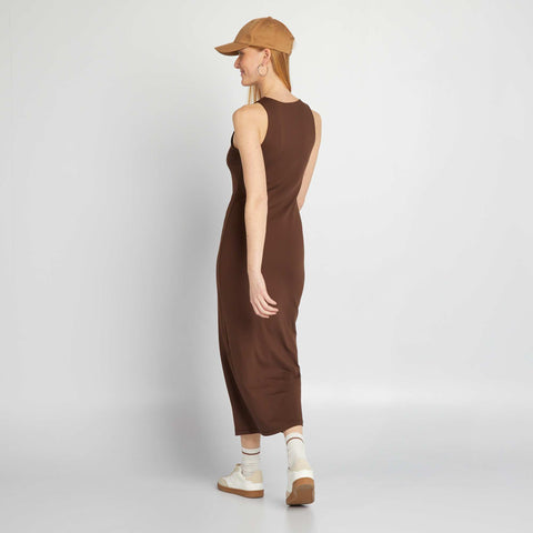 Robe longue moulante