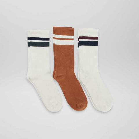Chaussettes hauttes en maille - Lot de 3