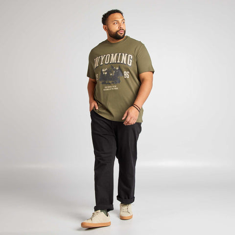 T-shirt imprimé manches courtes