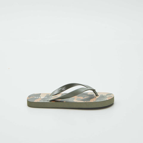 Tongs à motif