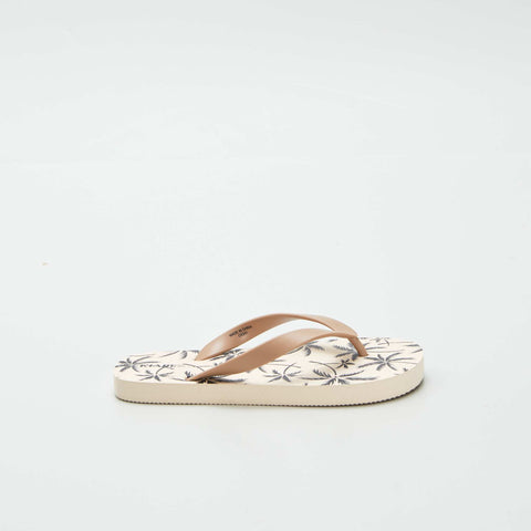 Tongs à motif