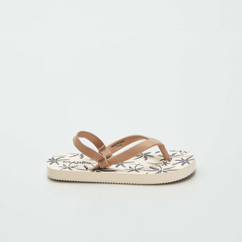 Tongs à motif