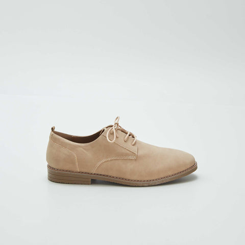 Chaussures de ville en suédine