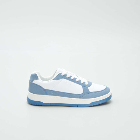 Baskets basses bicolores